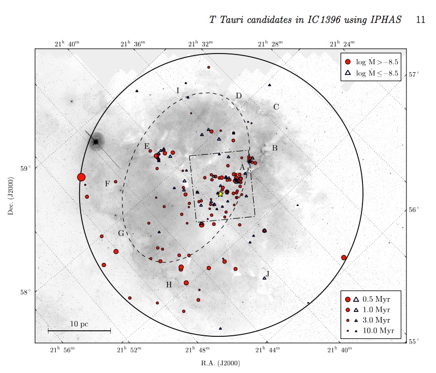 Figure 3. Star formation in map of Barentsen, et al. jpg image