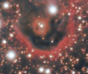 IC1396A core stars image